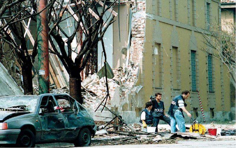 MILANO - L'ATTENTATO DI VIA PALESTRO 1993