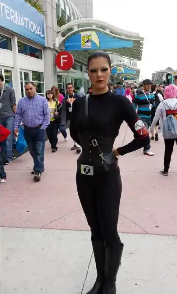 LA MODELLA ADRIANNE CURRY AL COMIC CON 