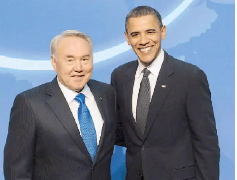 NAZARBAEV CON OBAMA 