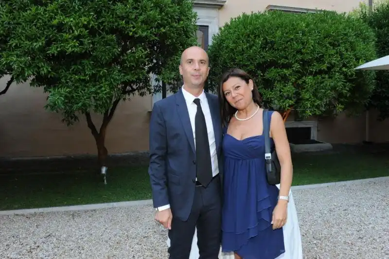 Paola De Micheli e Giacomo Massari 