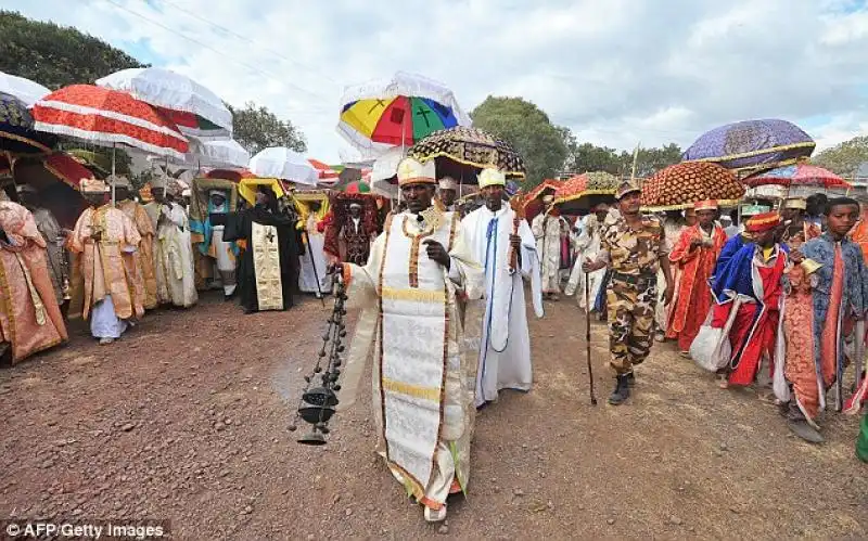 PELLEGRINI A LALIBELA IN ETIOPIA 