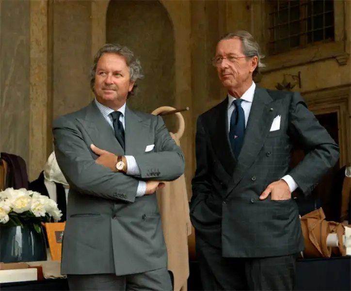 Pier Luigi Loro Piana left Sergio Loro Piana right JLT 