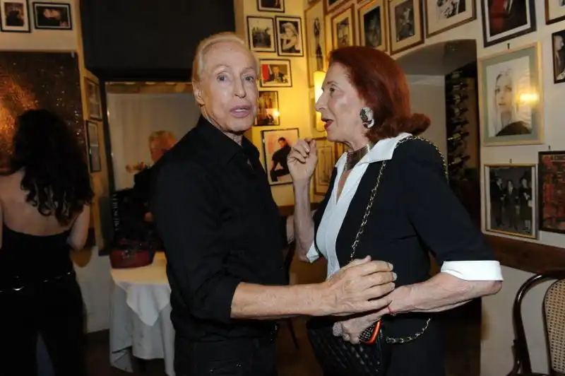 Renato Balestra e Marina Pignatelli 