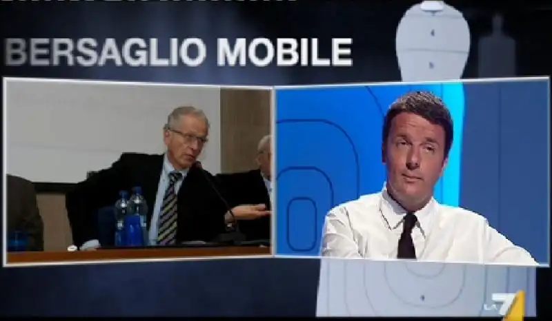 RENZI A BERSAGLIO MOBILE 