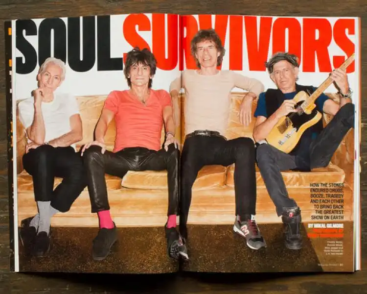 ROLLING STONES PER ROLLING STONE FOTO BY TERRY RICHARDSON 