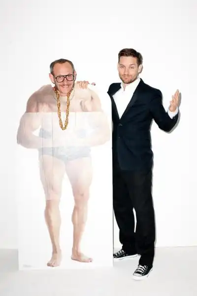 Me and Tobey Maguire FOTO BY TERRY RICHARDSON 