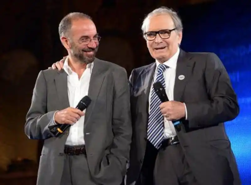 TORNATORE MORRICONE FOTO ANSA 