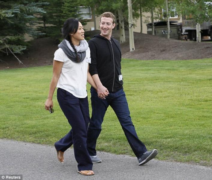 SUN VALLEY CONFERENCE MARK ZUCKERBERG E PRISCILLA CHAN