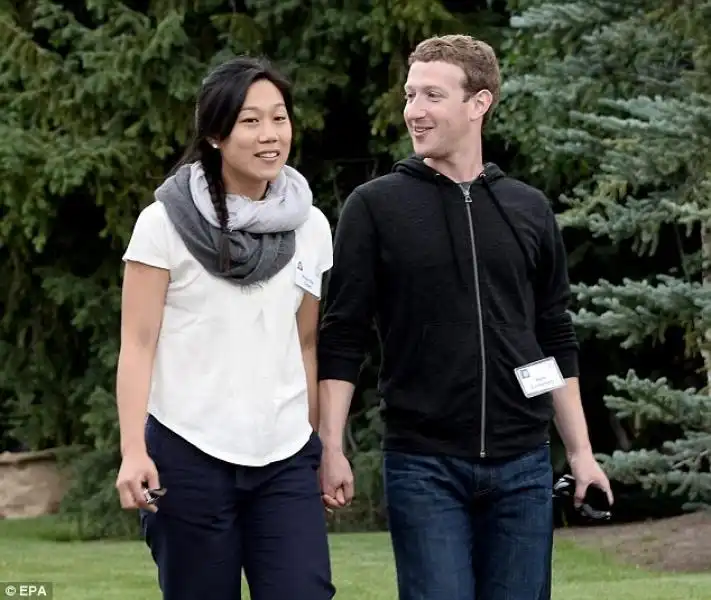 SUN VALLEY CONFERENCE MARK ZUCKERBERG E PRISCILLA CHAN 