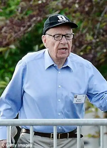 SUN VALLEY CONFERENCE RUPERT MURDOCH 