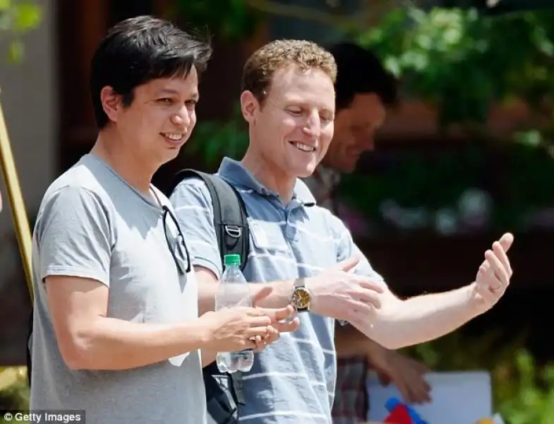 SUN VALLEY CONFERENCE BEN SILBERMANN DI PINTEREST E DAVID EBERSMAN DI FACEBOOK 