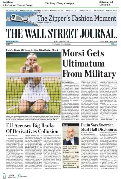 THE WALL STREET JOURNAL 