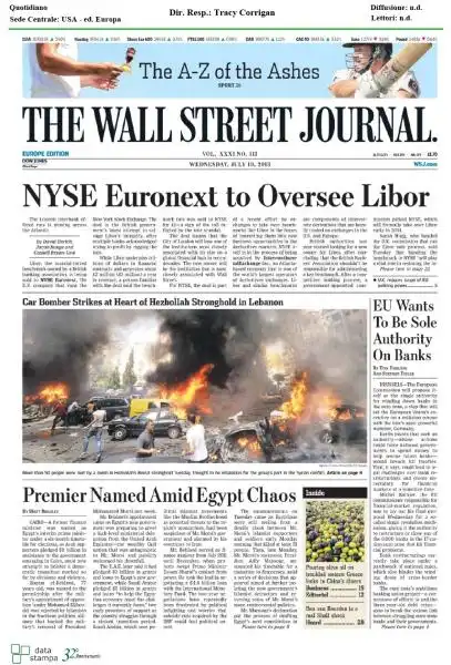 THE WALL STREET JOURNAL 