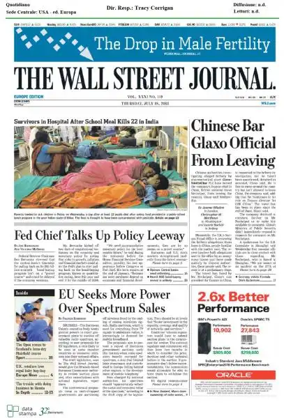 THE WALL STREET JOURNAL 