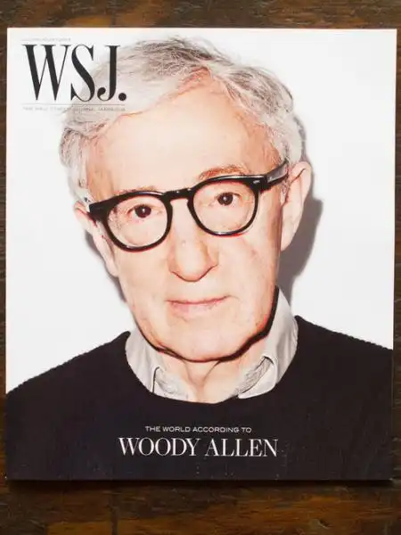 WOODY ALLEN PER WALL STREET JOURNAL MAGAZINE FOTO BY TERRY RICHARDSON 