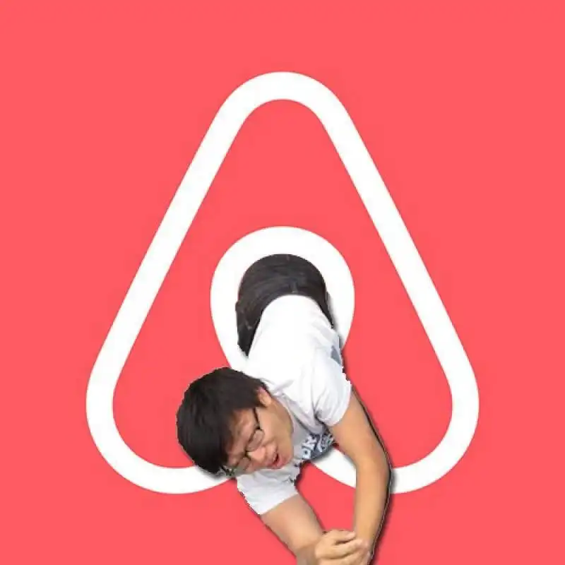 2 airbnb le prese in giro  del nuovo logo