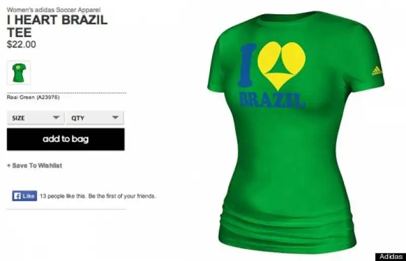 Adidas fa leva su stereotipi sessuali brasiliani