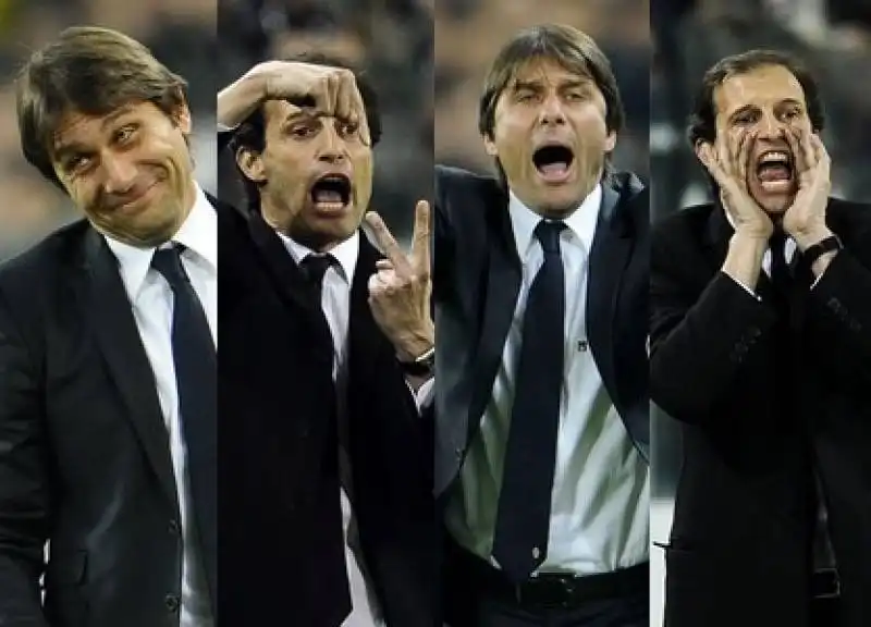 antonio conte e massimiliano allegri