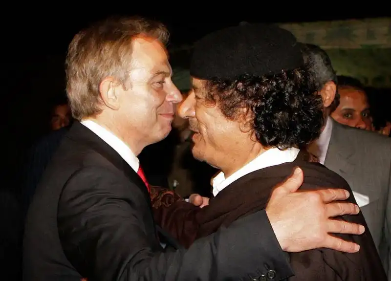 BLAIR E GHEDDAFI 