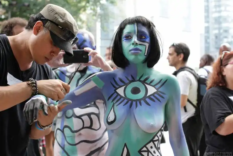 body painting day 24