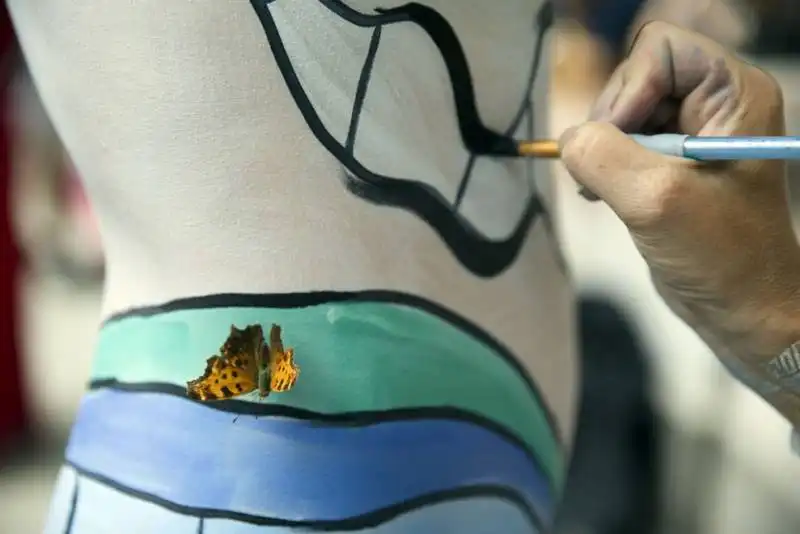 body painting day 78