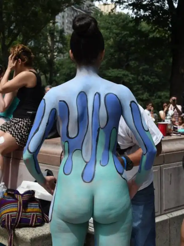 body painting day 85