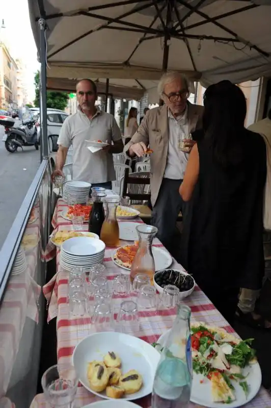 buffet per gli ospiti