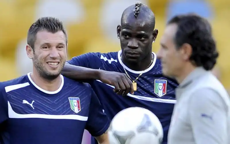 cassano balotelli prandelli