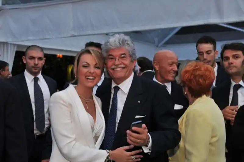 cena fund raising di forza italia    francesca pascale antonio razzi