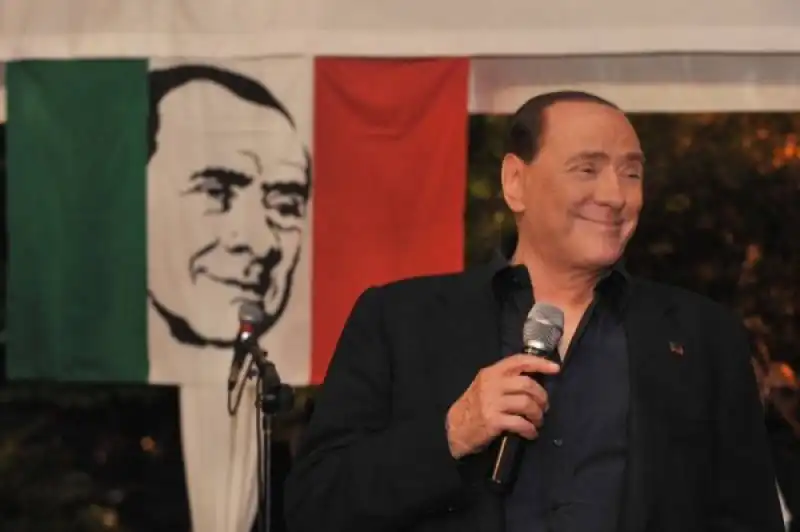 cena fund raising di forza italia    silvio berlusconi 