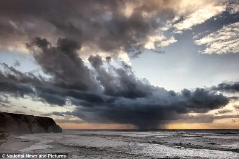 cielo minaccioso in portogallo