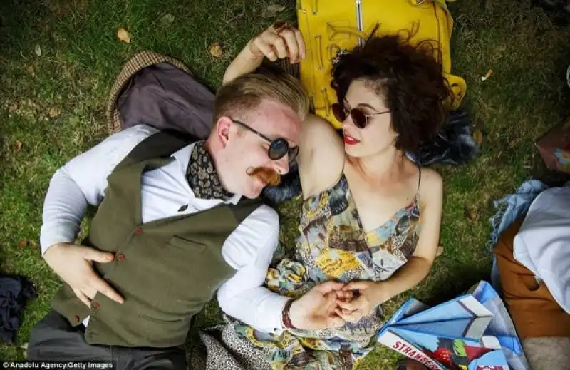 coppia vintage alla chap olympiad