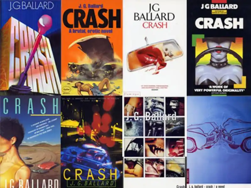 crash di jg ballard copertine