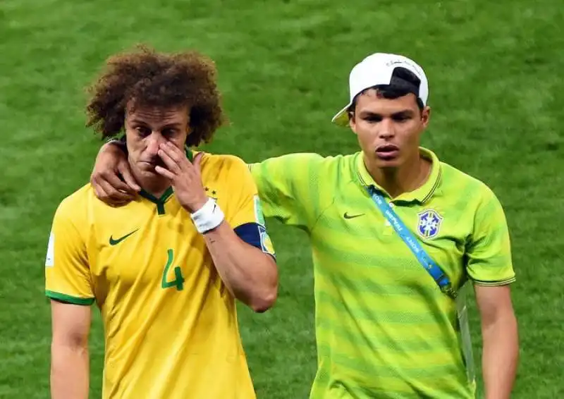 david luiz e thiago silva