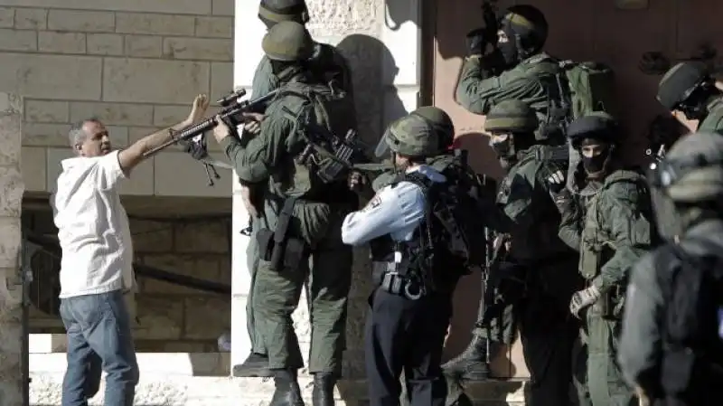 ESERCITO ISRAELIANO IN CISGIORDANIA