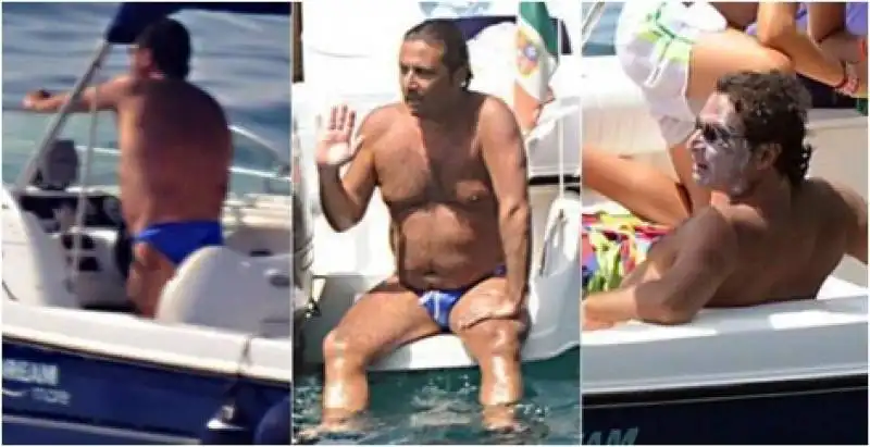 francesco schettino in vacanza