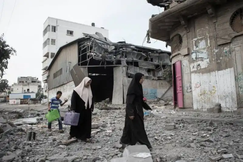 gaza city distrutta