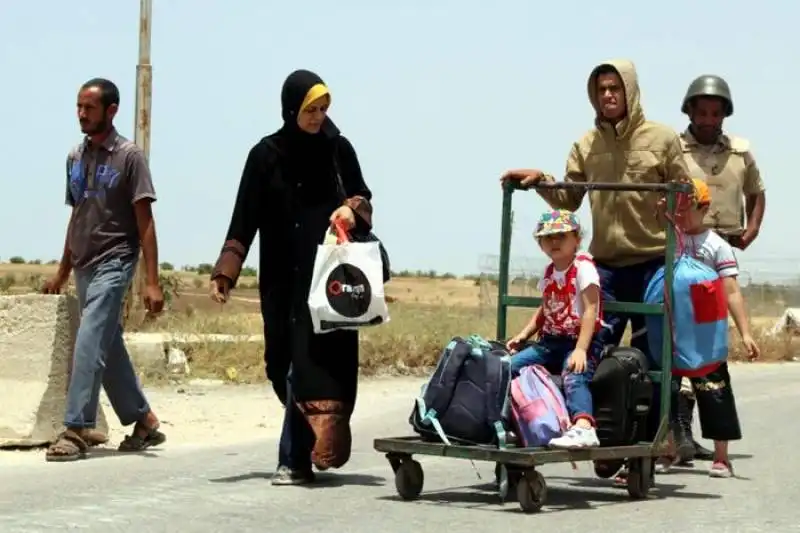 gaza   scontri e lancio di missili 2