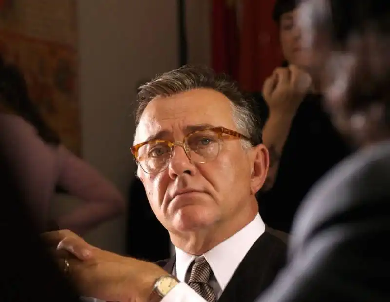 giorgio faletti sul set di baaria