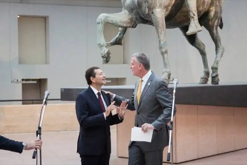 ignazio marino e bill de blasio