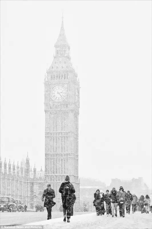 il big ben a gennaio