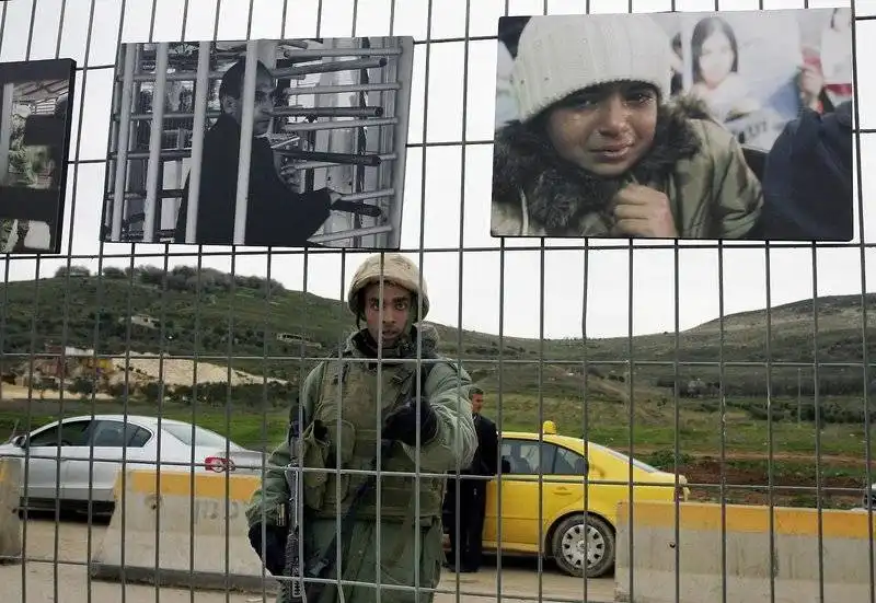 khaled jarrar at the checkpoint