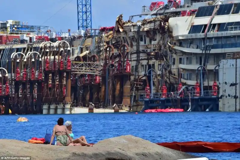 la bestia marina della concordia