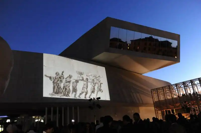 le opere di william  kentridge al maxxi 