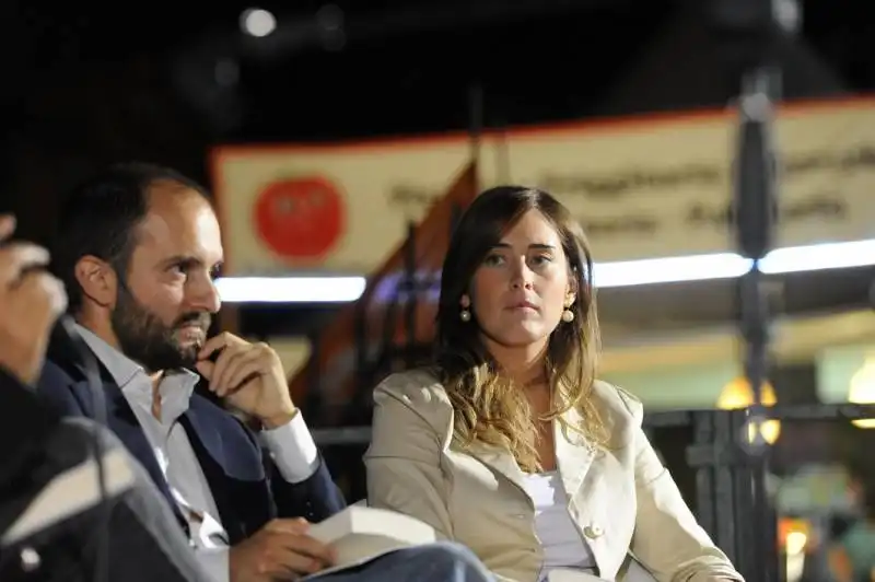 maria elena boschi e matteo orfini