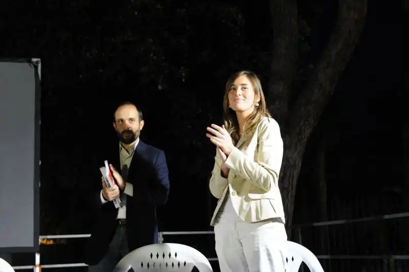 matteo orfini e maria elena boschi