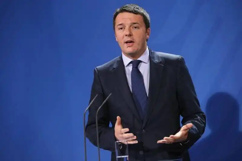 MATTEO RENZI A STRASBURGO