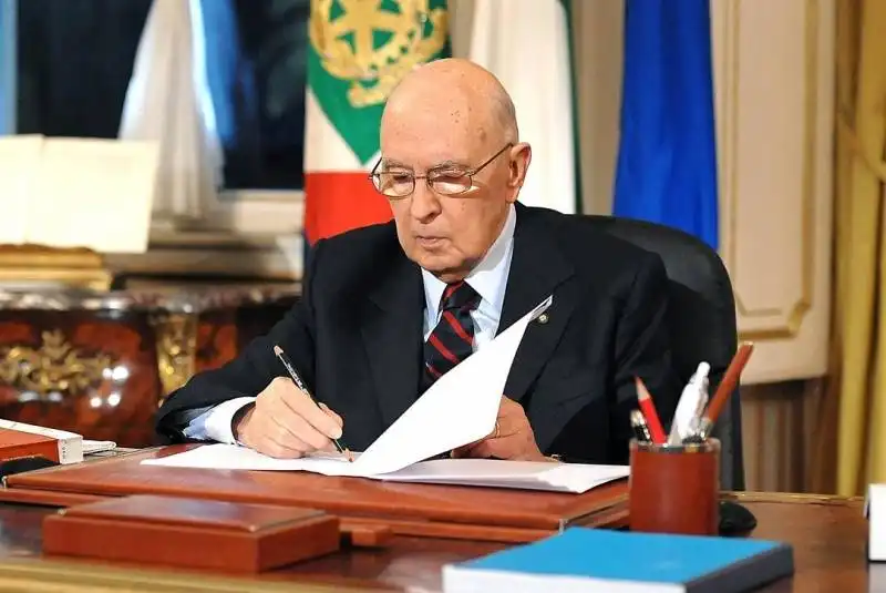 NAPOLITANO  QUIRINALE  