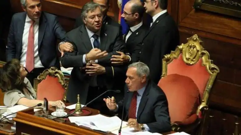 piero grasso in senato