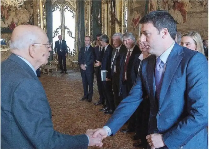 RENZI NAPOLITANO